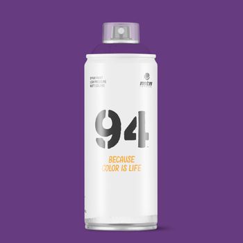 Spray Montana 94 |acabado Mate | Violeta Reverendo 400ml | Montana Colors