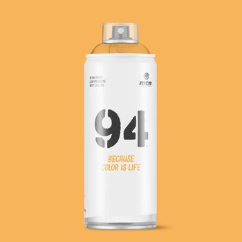 Spray Montana 94 |acabado Mate | Amarillo Medio 400ml| Montana Colors