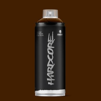 Spray Montana Hardcore | Acabado Brillo | Marrã³n Tabaco 400ml| Montana Colors