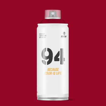 Spray Montana 94 |acabado Mate | Rojo Clandestino  400ml | Montana Colors