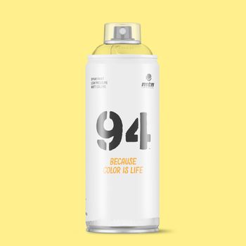 Spray Montana 94 |acabado Mate | Amarillo Fiesta 400ml | Montana Colors