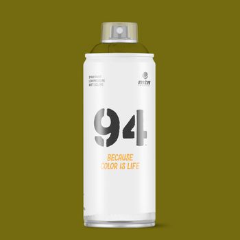 Spray Montana 94 |acabado Mate | Verde Mision 400ml | Montana Colors