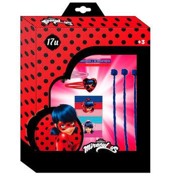 Set Accesorios Pelo Prodigiosa Ladybug