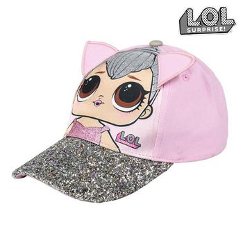 Gorra Infantil Con Orejas 3d Lol Surprise! 74091 Rosa (54 Cm)