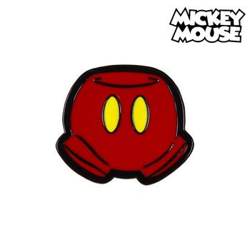 Pin Mickey Mouse Metal Rojo