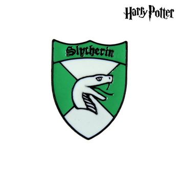 Pin Slytherin Harry Potter Metal Verde