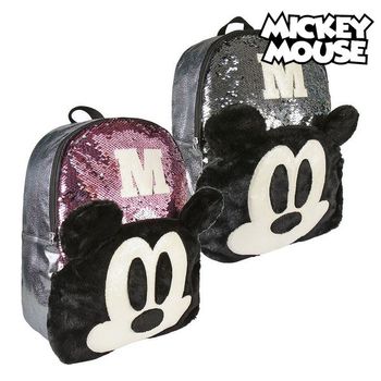 Mochila Casual Mickey Mouse Negro (22 X 27 X 12,5 Cm) con Ofertas en  Carrefour