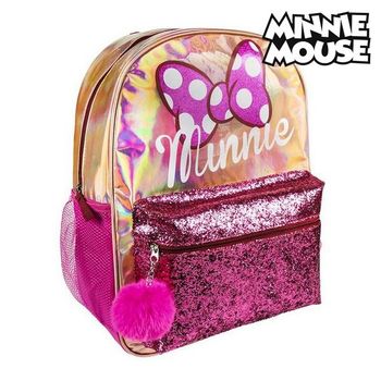 Mochila Infantil Minnie Mouse Rosa