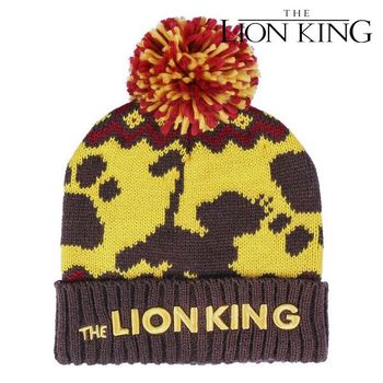 Gorro The Lion King 74288 Marrón Amarillo