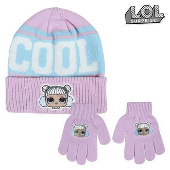 Gorro Y Guantes Lol Surprise! 74409 Lila (2 Pcs)