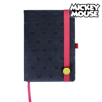 Cuaderno De Notas Mickey Mouse A5 Negro