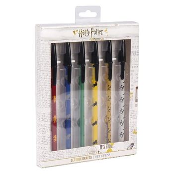 Set De Bolígrafos Harry Potter (6 Pcs)