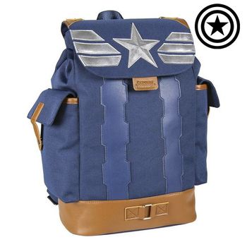 Mochila Casual The Avengers Azul