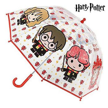 Paraguas Harry Potter Rojo 100 % Poe (ø 78 Cm)