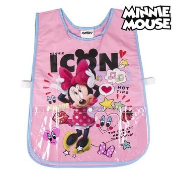 Babero Minnie Mouse Rosa