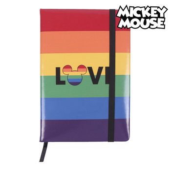 Bloc De Notas Disney Pride Multicolor A5