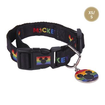 Disney Collar Para Perros Xs/s Disney Pride Negro