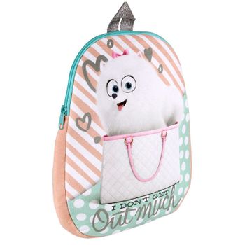 Mochila Mascotas Pets Out Much Tacto Suave 32cm