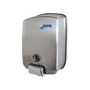 Futura Dosificador De Jabón, Inox Satinado, Rellenable, 1 L