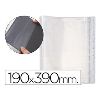 Forralibro Pp Ajustable Adhesivo 190x390mm -blister (pack De 25)