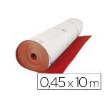 Rollo Adhesivo Especial Ante Color Rojo Rollo De 10 Mt