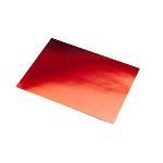 Sadipal Pack 10 Cartulinas Aluminio Rojo 50x65 Cm. Sad20256