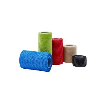 Cpk Sport Venda Cohesiva Rasgable De Compresión, 5 Cm X 4,5 M, Roja, 1 Ud