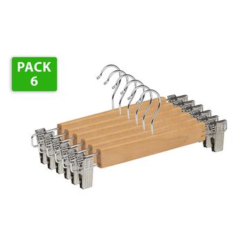 Pinzas de Madera, Pack de 24 Unidades, Primera Calidad, Medida: 7 cm de  Longitud, Pinzas Multiusos