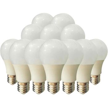 Com-fort House | Bombilla Led Tipo Bola | Conector De Tipo E27 | Potencia De 10w | Tipo De Luz: Fría | Bombillas De Eficiencia Energética | Pack De 12 Unidades|