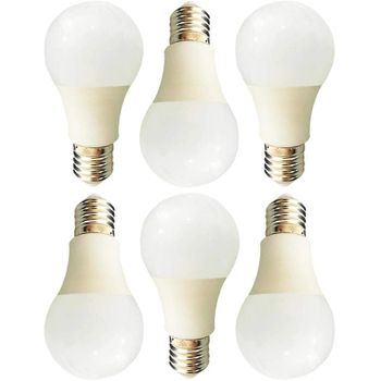 Com-fort House | Bombilla Led Tipo Bola | Conector De Tipo E27 | Potencia De 10w | Tipo De Luz: Fría | Bombillas De Eficiencia Energética | Pack De 6 Unidades|