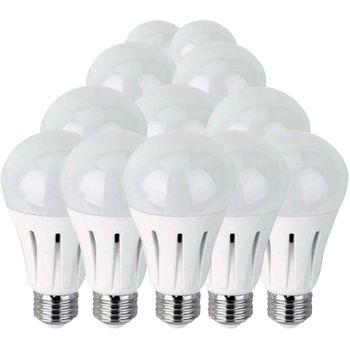 Bombilla Led Tipo Bola | Bombillas De Eficiencia Energética | Pack De 6 Unidades Y 12