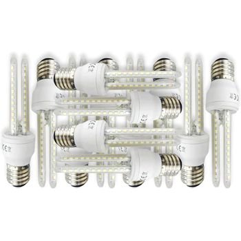 Pack con 3 Bombillas LED E27 5.2W (Luz fría) 