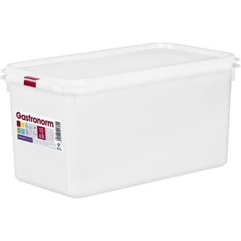 Com-fort House - Recipiente Plástico Hermético Retangular Apto Para Microondas, Lavavajillas Y Congelador. Medidas: 325x176x150 6,5l. Pack 6 Ud