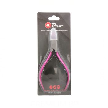 Alicate Para Uñas Albi Pro 7203/10 Fucsia (10 Cm)