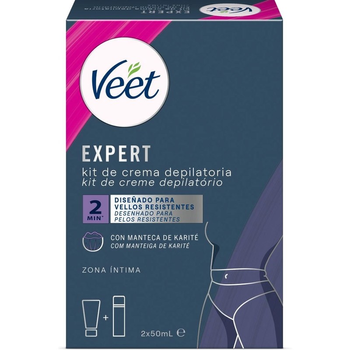 Veet Expert Bikini Crema Depilatoria Set 2 Piezas