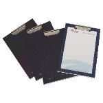 Pardo Portablocs Folio Pinza Metal Negro Pvc 82001