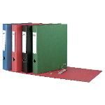 Pardo Carpeta Anillas Extra Pardo Folio 2-40 Mm Rojo Pvc 2475 R