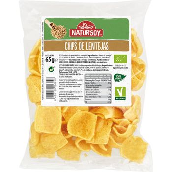 Chips De Lentejas Bio, 65 G. Natursoy