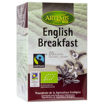 Herbes Del Molí Te Negro English Break Infusion Eco 20 Filtros