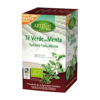 Herbes Del Molí Te Verde Con Menta Eco 20 Filtros