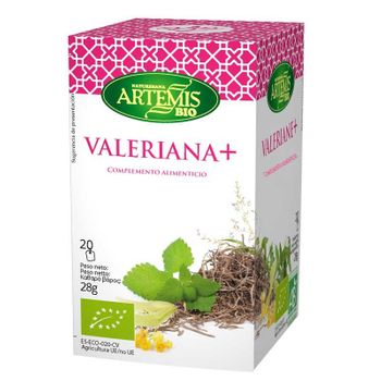 Valeriana Bio 20 Filtros Artemis