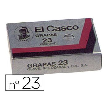 Grapas El Casco 23 -caja De 1000