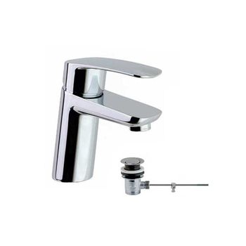 Ramon Soler 570101va1169 New Fly Grifo Monomando Lavabo Con Válvula Automática Cromo