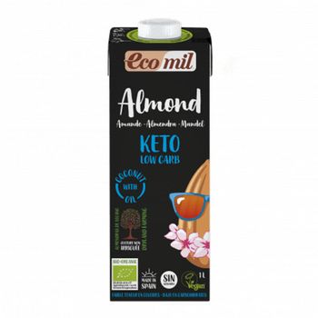 Bebida Almond Nature Keto Bio 6x 1l Ecomil