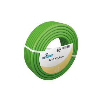 Cable Elec Lh Mang Rz1-k (as) Bricable 3gc 1.5mm Ver 25 Mt Marca Bricable