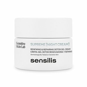 Crema Antiarrugas De Noche Sensilis Supreme Real Detox (50 Ml)