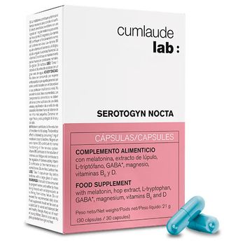 Cumlaude Lab Complemento Alimenticio Serotogyn Nocta 30 Cápsulas