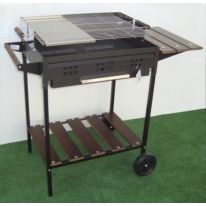 Barbacoa Carbon-leña Rectangular Curva Especial Calcots Marca Non con  Ofertas en Carrefour