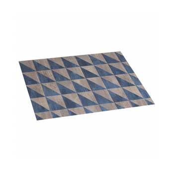 Alfombra De Vinilo Wood Geom 45x75