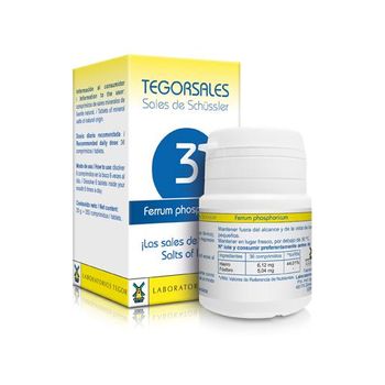 Tegorsales 3 Fosfato De Hierro Tegor 350 Comp